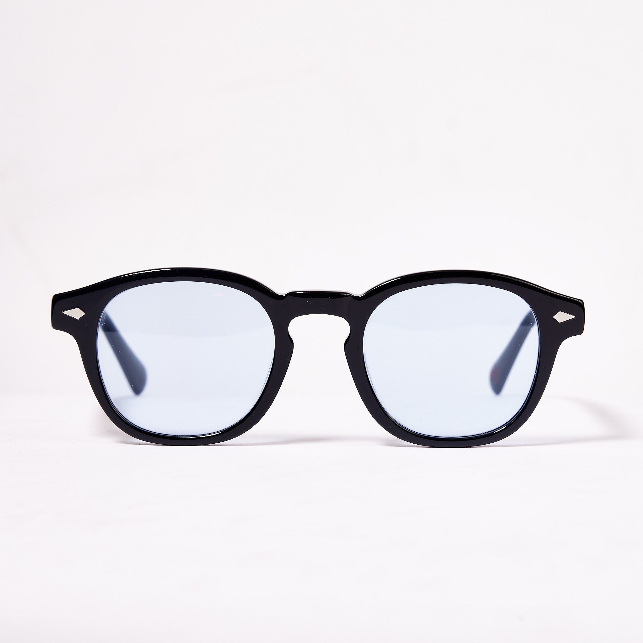 Lunettes Japonaises En Titane Pur - Monture Ronde En Acétate, Fait Main, Style Unisexe